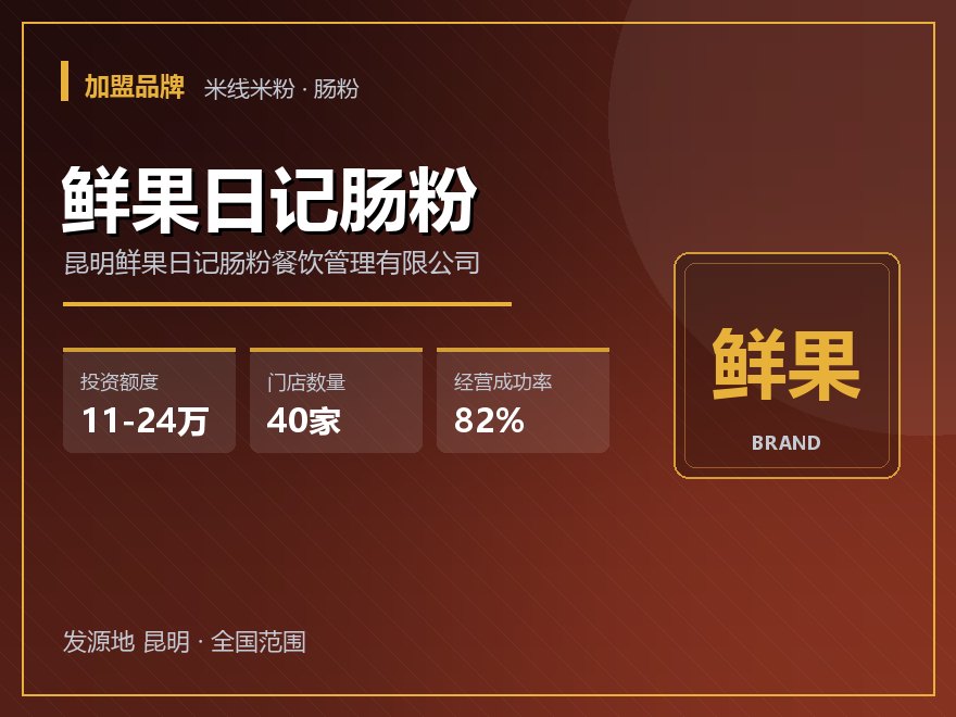 鲜果日记肠粉